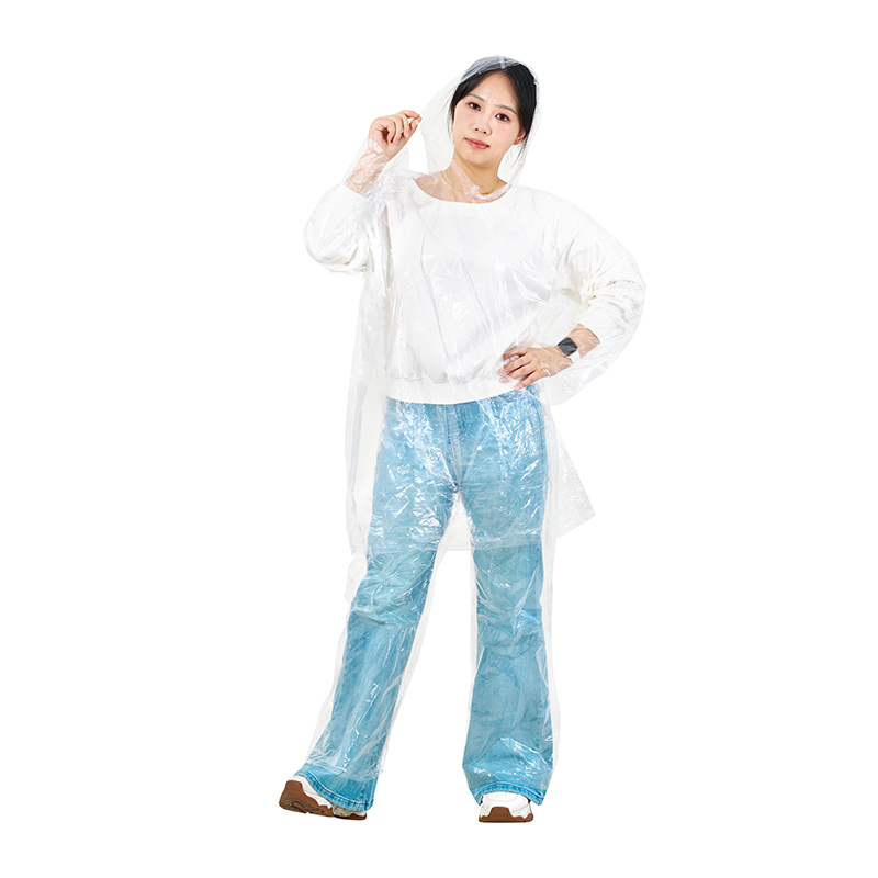 Einweg-Regenmantelanzug