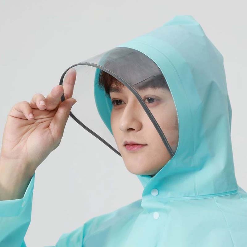 Verdickter Rucksack-Regenmantel