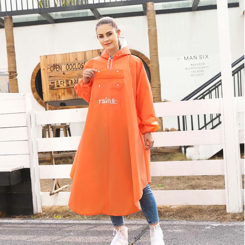 Wasserdichter Elektroroller mit Kapuze Regenponcho