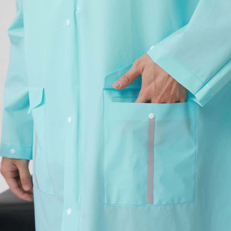 Verdickter Rucksack-Regenmantel