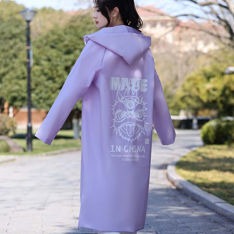 Verdickter und übergroßer Regenmantel für Erwachsene