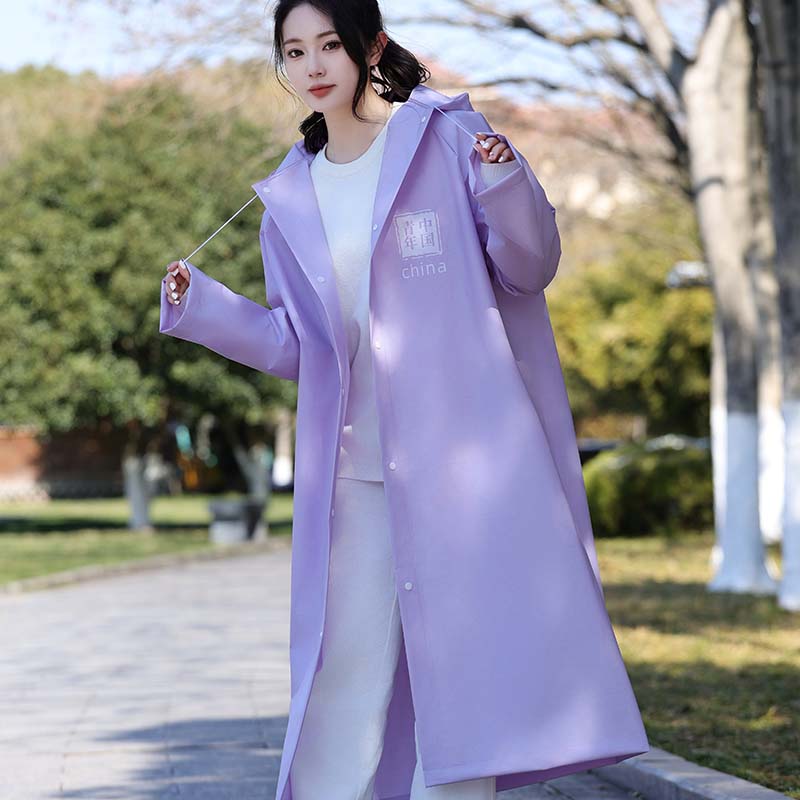 Verdickter und übergroßer Regenmantel für Erwachsene