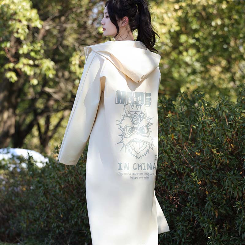 Verdickter und übergroßer Regenmantel für Erwachsene