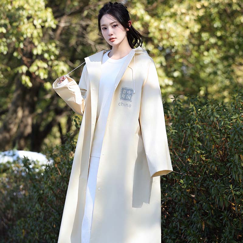 Verdickter und übergroßer Regenmantel für Erwachsene