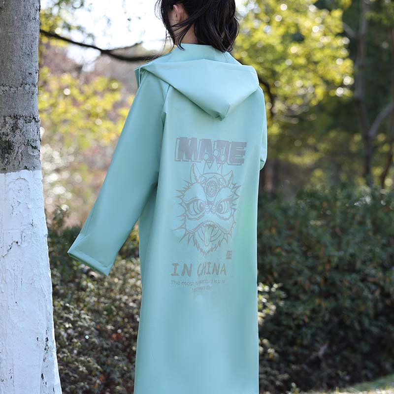 Verdickter und übergroßer Regenmantel für Erwachsene