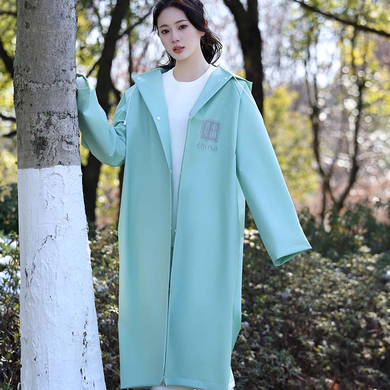 Verdickter und übergroßer Regenmantel für Erwachsene