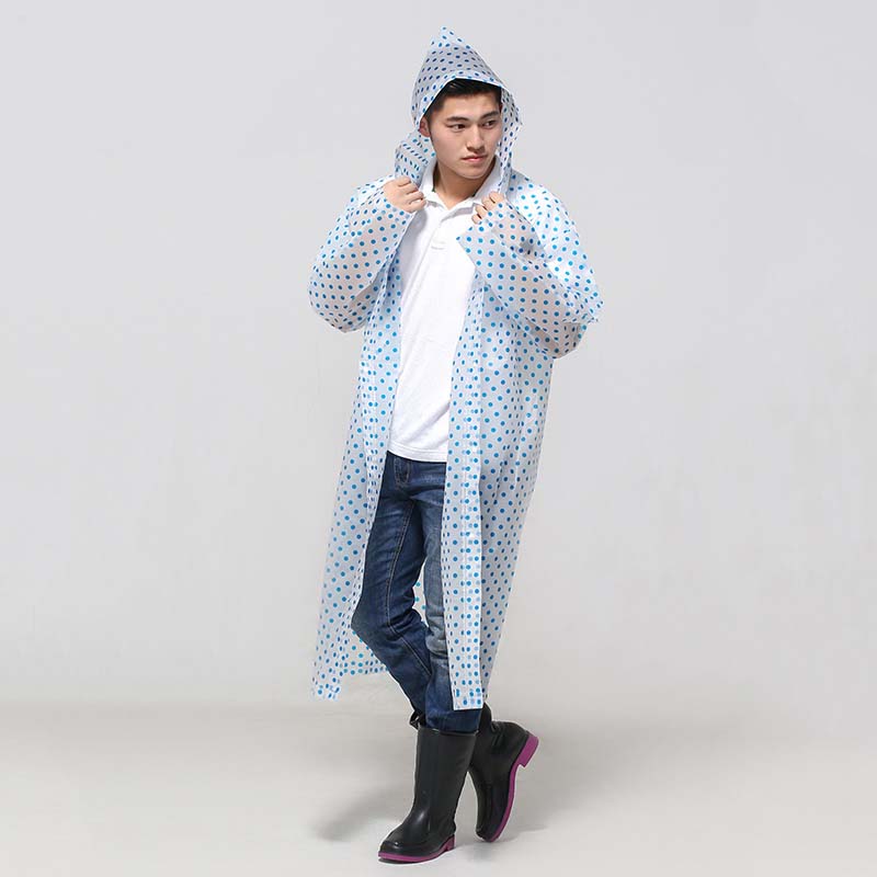 Leichter bedruckter Regenmantel