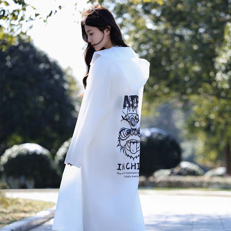 Verdickter und übergroßer Regenmantel für Erwachsene