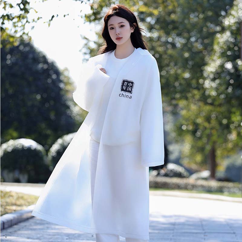 Verdickter und übergroßer Regenmantel für Erwachsene