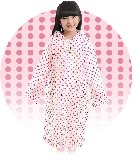 Regenmantel für Kinder